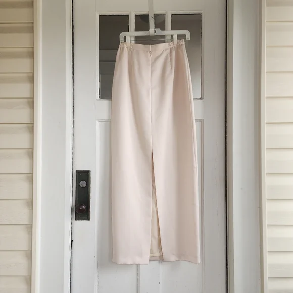 Cachet Two Piece Elegant Cream Formal Dress NWT